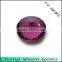 Round shape amethyst color glass gems