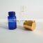 Perume glass vial for cosmetic packing with roll on ball or sprayer