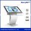 Supermarket Equipment 42/46/55/65 inch Android Tablet Desk Horizontal Standing Kiosk