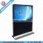 Smart floor stand wifi HD LCD 42 inch horizontal touch screen digital totem kiosk