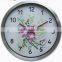 Home decor Aluminium round 12 inch Wall clock