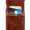 Mobile phone accessories soft leather case with card holders for iphone6