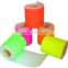 80g fluorescent orange paper/85g yellow release paper/water based glue/rolls