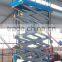 Hot sale aerial work electric mobile hydraulic platform