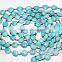 Turquoise Oval Fancy Bezel Chain Setting