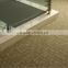 Polypropylene Modular carpet tiles, backing bitumen size 24" x 24"