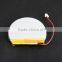 Custom made 755040-1500mAh Crescent/Moon shaped LIPO Battery for smart Wearable Devices