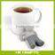 Brand New Silicone & Stainless Steel Loose Grey Green Herbal Tea Infuser Silicone