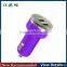 Mobile Phone Dual Usb Car Charger 5v 2.1a Metal For Iphone 6 Car Charger