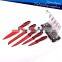 New Non-stick Chef Knife With Kitchen Acrylic Block Kitchen 5PCS Knife Set