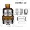 UD Popular sub ohm tank with two type Mesmer RTA GL/DX 2ml capacity