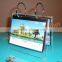 table top acrylic print holder calendar holder
