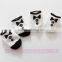 wholesale custom baby boys white ankle socks