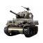 Custom Heng Long 116 M4A3 Sherman Radio Control RC Army War Tank Smoke Sound 2.4Ghz/Make High Quality Kids RC Toys China Factory