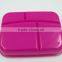 Microwavable Plastic Food Lunch Box With Transparent Lid,rectangular Bento Lunch Box,kids Food Container