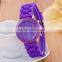 promotional gift cheap plastic electric sport bracelet watches for girls boys students