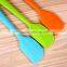 Mini style 2016 new Commercial Grade Kitchen colorful and wood handle Utensils SILICONE Cooking Shovel Set NY82