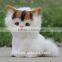 fake plush toys fur animal small plastic simulation cat