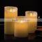 led moving wick wax candles led wax candle with dancing wick flameless flicking moving wick candle battery operated led candles