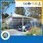 Economic design tiny steel home prefab guest house with car parking