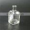 50ml Square glass bottle with cork
