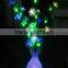 Decorative fiber optic flower lamp led acrylic flower vase