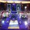 Wedding decoration star curtain with fireproof velvet cloth