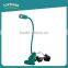 High quality rechargeable clip lamps led bedside flexible snake led reading lamp