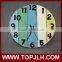 6 inch couple lovers clock sublimation printing MDF wall clock
