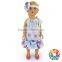 New Fashion 18 Inch Doll Accessories,aqua floral summer candy dress Doll Clothes