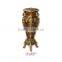 Rococo style Living Room Furniture flower stander with marble top