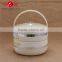 Eco-friendly round double thermal container/ food warmer