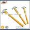 Customized 2LB free sample hand tool ball pein hammer with wooden handle