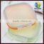 Silicone food grade small fruit box airtight lunch box