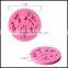 wholesale Cute shape cartoon silicone cake mold