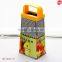 8 inch 4 side grater Plastic Handle Stainless Steel Grater HH0073