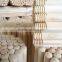 120cm polished Natural wood handles for broom