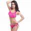 Hot sale cheap 90% polyester bikini model photo