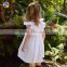 Alibaba Top Sale baby clothes Cotton Party Design dresses Baby Girl Summer sleeveless dresses