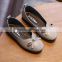 FC11078 Girls shoes 2017 bow princess shoes children soft shoes