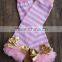 Cute Baby Ruffle Leg Warmers Kids Handmade Pink Leg Warmers