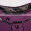 Purple Warm Mens Turtleneck Sweater