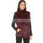 Myfur Factory Direct Wholesale Price Rabbit Fur Knitted Waist Coat Rabbit Fur Coats Girls