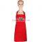 Custom Promotion Kitchen Apron Printed Cooking Apron Cotton 2016