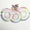 New design High Quality Colorful pearl pin needle with round head
