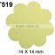 10G 8 COLOR FLOWER SHAPE SEQUINS/ PVC
