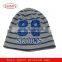 cheap knit pattern winter cap,winter printed letter caps, sport cap hat