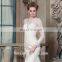 Long Sleeve Wedding Dress 2017 Mermaid Lace Applique Weetheart Neckline Wedding Dresses