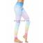 New Gradient Colorful Rainbow Yoga Pants Sports Leggings