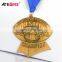 Commemorative Bespoke Brass Gold Silver Bronze Judo Competition Medal